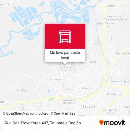 Rua Dos Trovadores 407 mapa