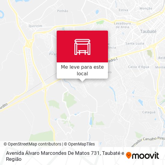 Avenida Álvaro Marcondes De Matos 731 mapa