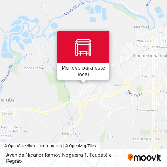 Avenida Nicanor Ramos Nogueira 1 mapa