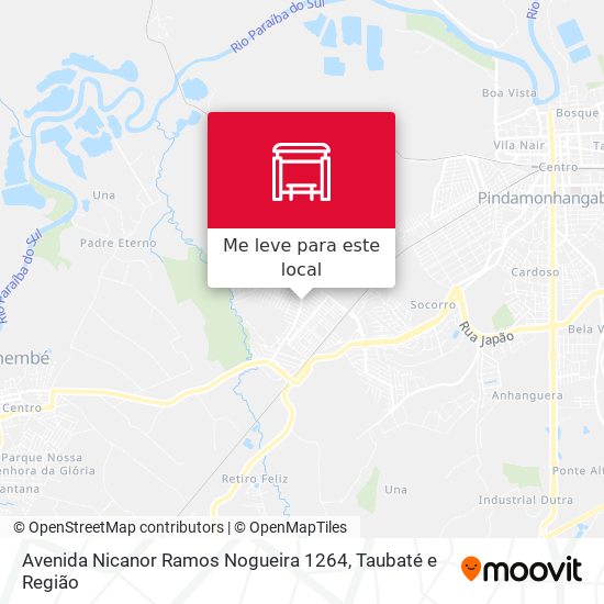 Avenida Nicanor Ramos Nogueira 1264 mapa