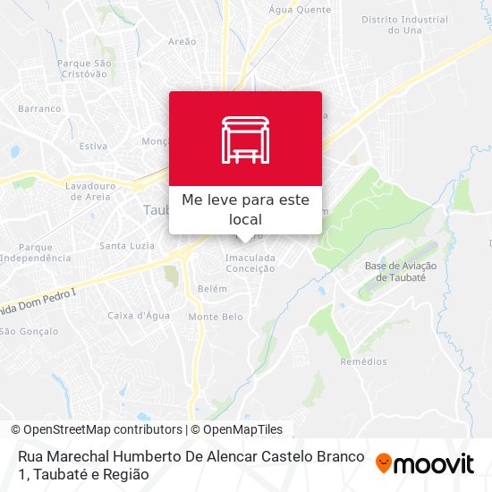 Rua Marechal Humberto De Alencar Castelo Branco 1 mapa