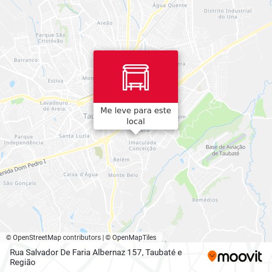 Rua Salvador De Faria Albernaz 157 mapa