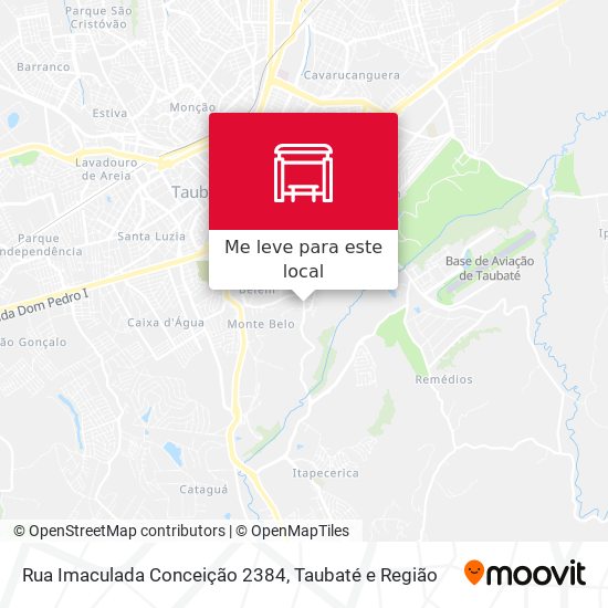 Rua Imaculada Conceição 2384 mapa