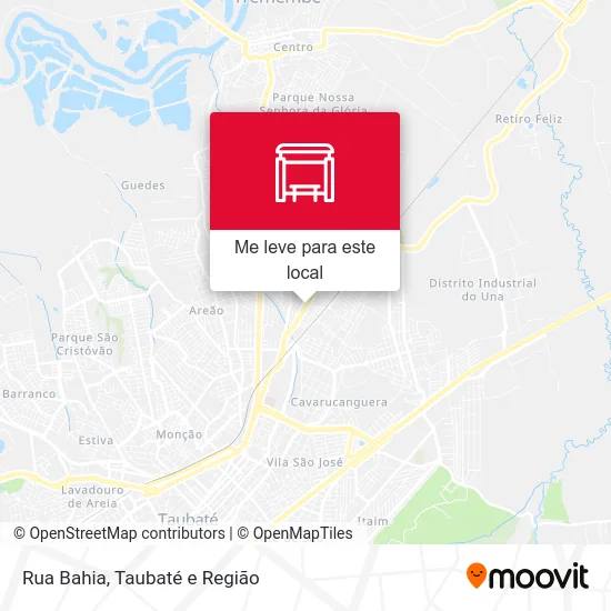 Rua Bahia mapa