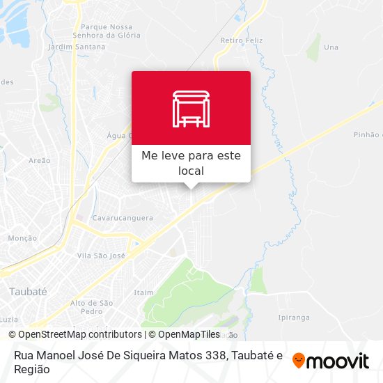 Rua Manoel José De Siqueira Matos 338 mapa