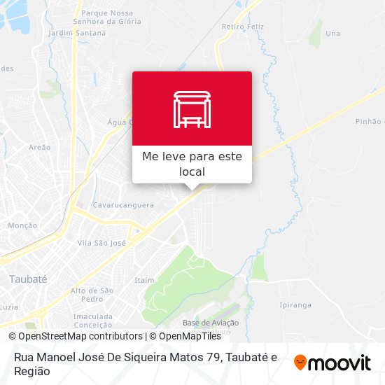 Rua Manoel José De Siqueira Matos 79 mapa