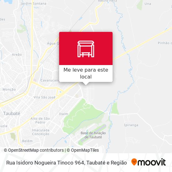 Rua Isidoro Nogueira Tinoco 964 mapa