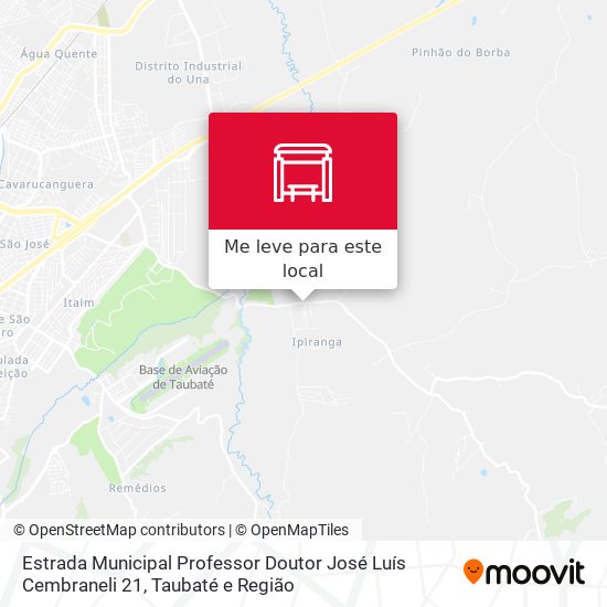 Estrada Municipal Professor Doutor José Luís Cembraneli 21 mapa