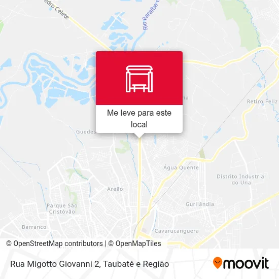 Rua Migotto Giovanni 2 mapa