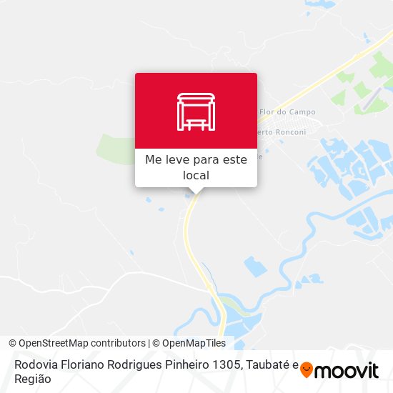 Rodovia Floriano Rodrigues Pinheiro 1305 mapa