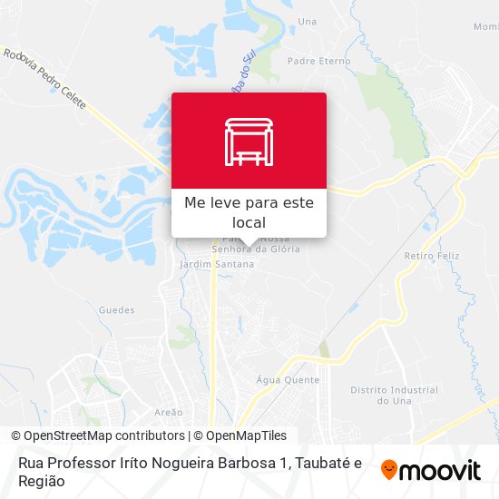 Rua Professor Iríto Nogueira Barbosa 1 mapa