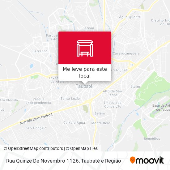 Rua Quinze De Novembro 1126 mapa