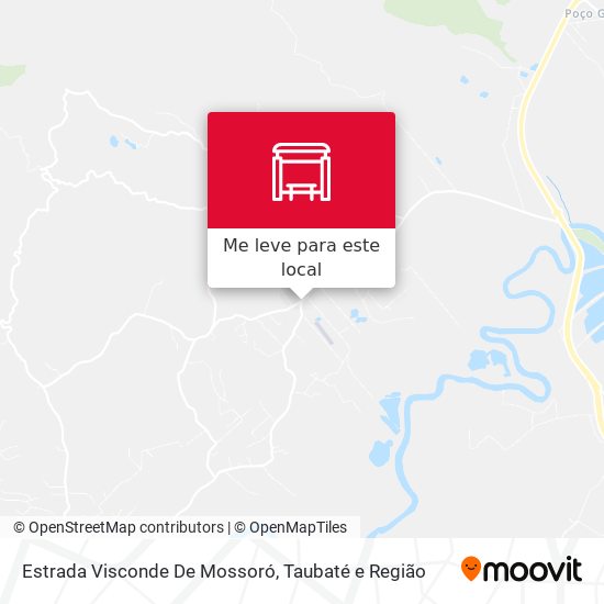 Estrada Visconde De Mossoró mapa