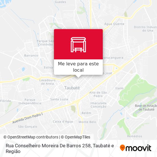 Rua Conselheiro Moreira De Barros 258 mapa