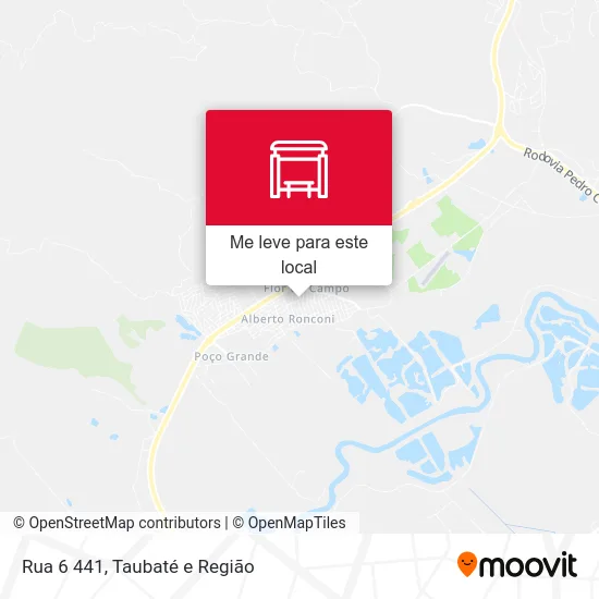 Rua 6 441 mapa