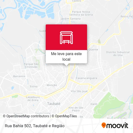 Rua Bahia 502 mapa