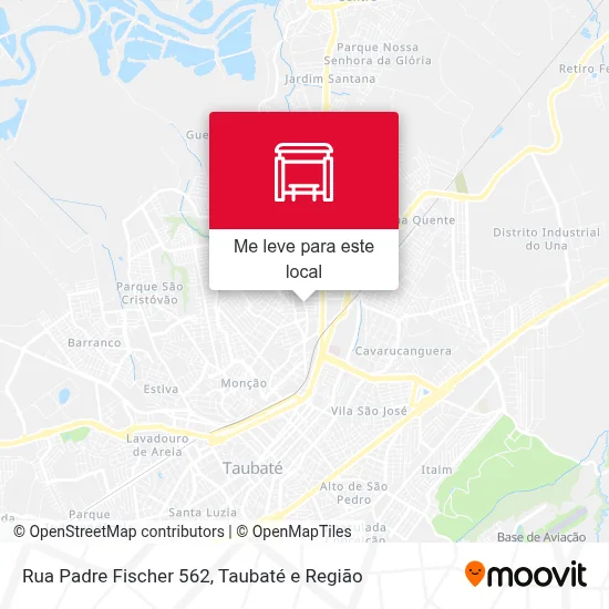 Rua Padre Fischer 562 mapa