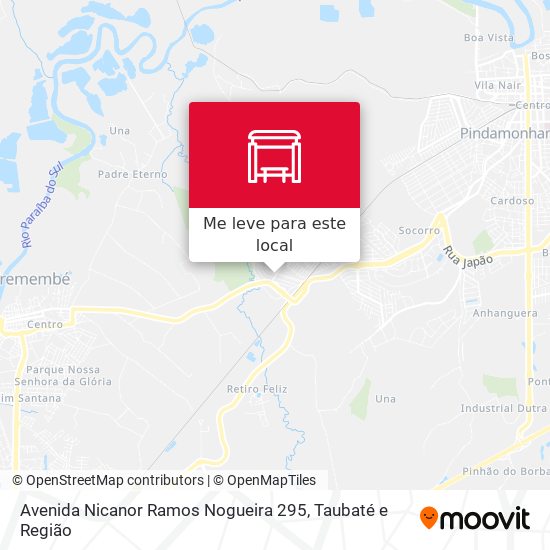 Avenida Nicanor Ramos Nogueira 295 mapa