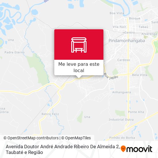 Avenida Doutor André Andrade Ribeiro De Almeida 2 mapa