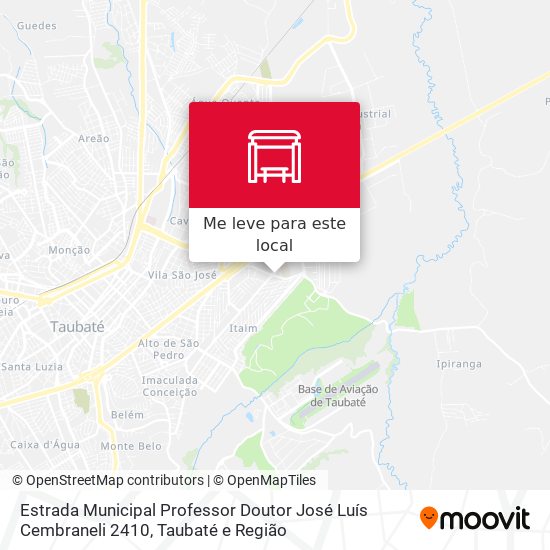 Estrada Municipal Professor Doutor José Luís Cembraneli 2410 mapa
