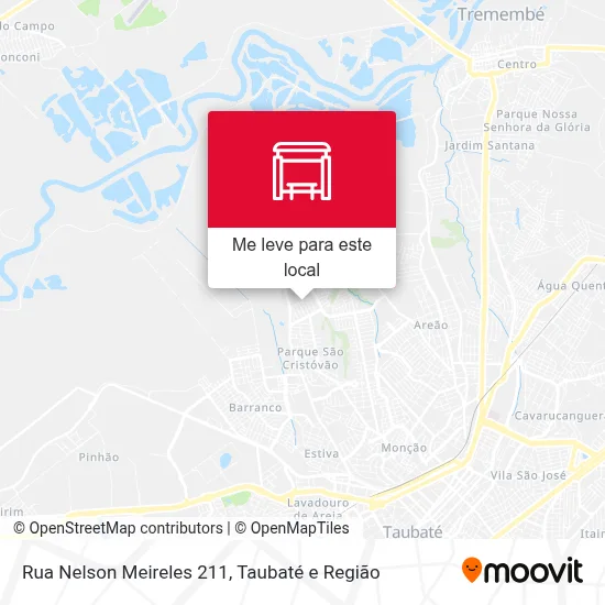 Rua Nelson Meireles 211 mapa