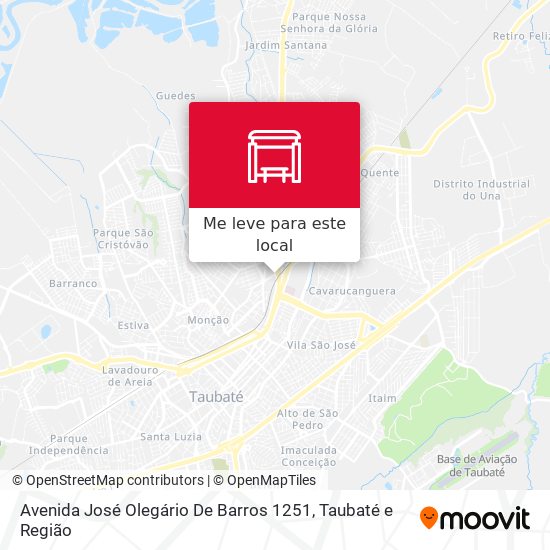 Avenida José Olegário De Barros 1251 mapa