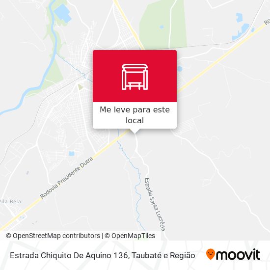 Estrada Chiquito De Aquino 136 mapa