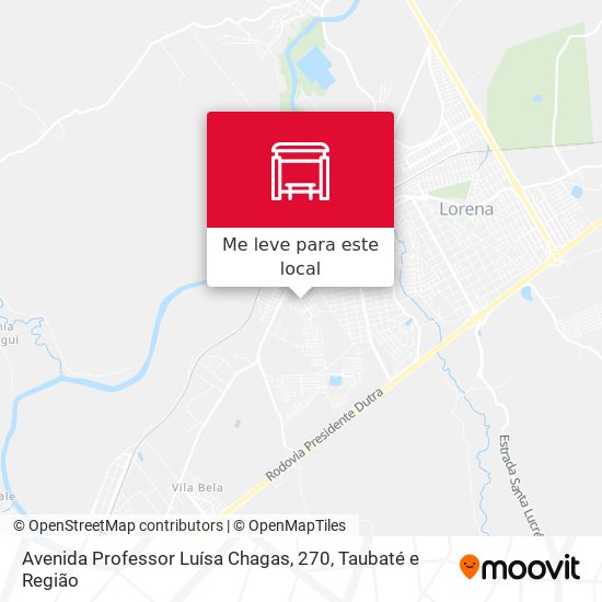Avenida Professor Luísa Chagas, 270 mapa