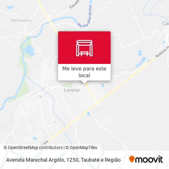 Avenida Marechal Argôlo, 1250 mapa