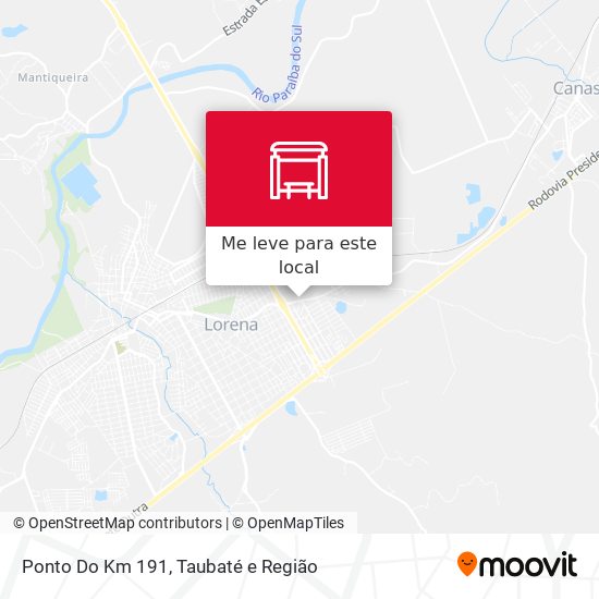 Ponto Do Km 191 mapa