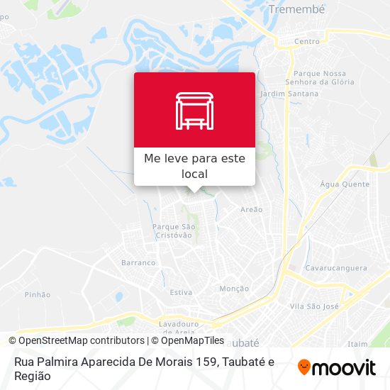 Rua Palmira Aparecida De Morais 159 mapa