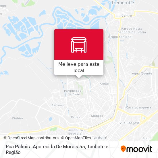 Rua Palmira Aparecida De Morais 55 mapa