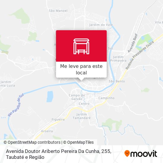 Avenida Doutor Ariberto Pereira Da Cunha, 255 mapa