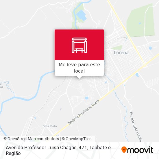 Avenida Professor Luísa Chagas, 471 mapa