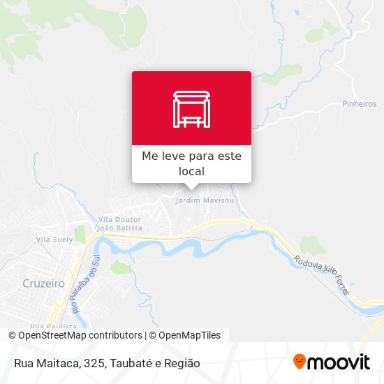 Rua Maitaca, 325 mapa