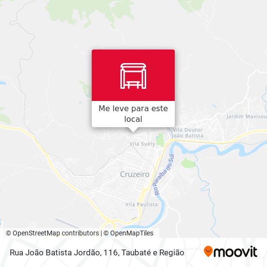 Rua João Batista Jordão, 116 mapa