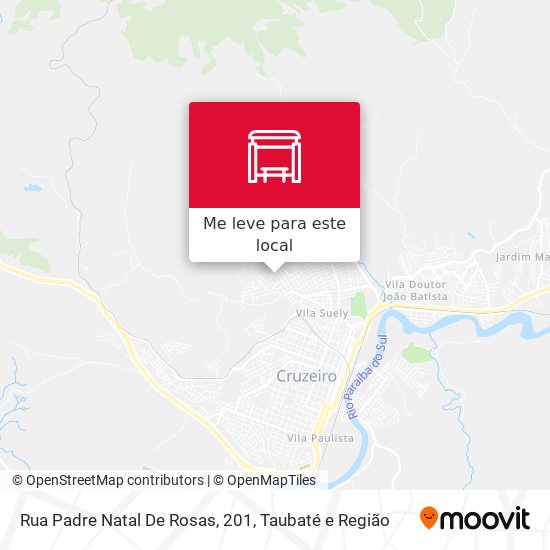 Rua Padre Natal De Rosas, 201 mapa