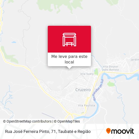Rua José Ferreira Pinto, 71 mapa
