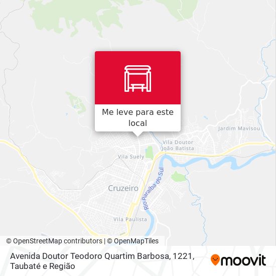 Avenida Doutor Teodoro Quartim Barbosa, 1221 mapa