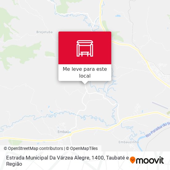 Estrada Municipal Da Várzea Alegre, 1400 mapa