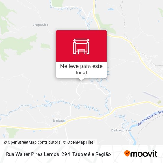 Rua Walter Pires Lemos, 294 mapa