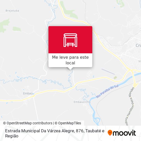 Estrada Municipal Da Várzea Alegre, 876 mapa