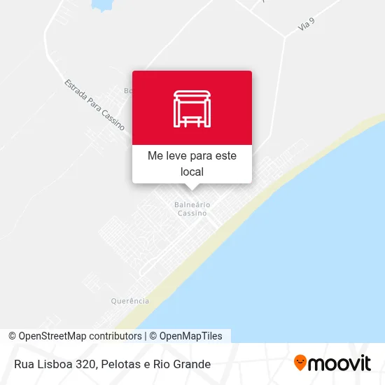 Rua Lisboa 320 mapa