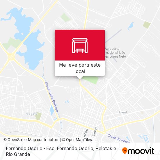 Fernando Osório - Esc. Fernando Osório mapa