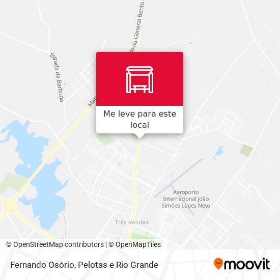 Fernando Osório mapa