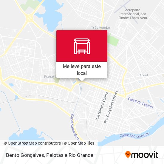 Bento Gonçalves mapa