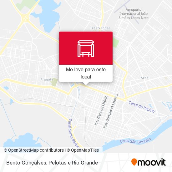 Bento Gonçalves mapa