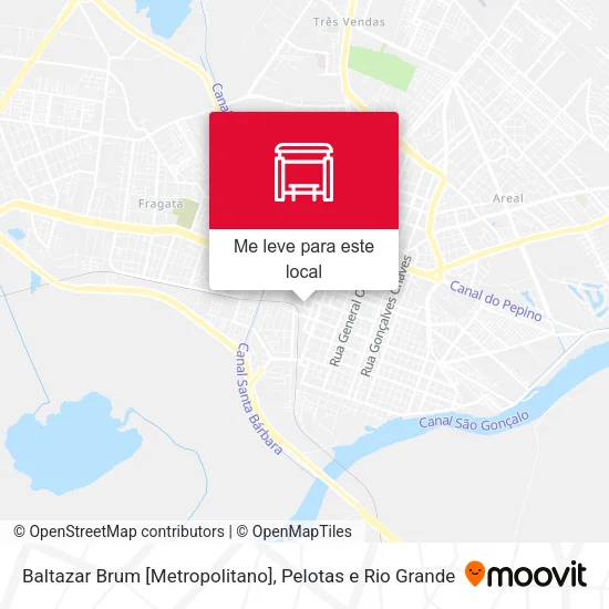Baltazar Brum [Metropolitano] mapa