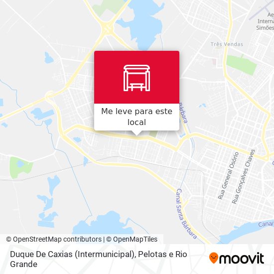 Duque De Caxias (Intermunicipal) mapa