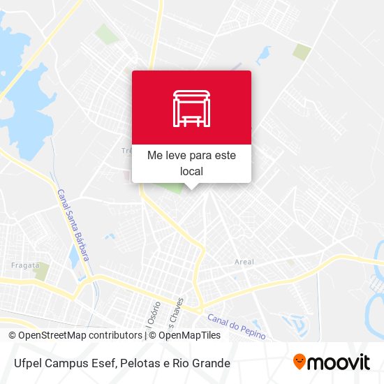 Ufpel Campus Esef mapa